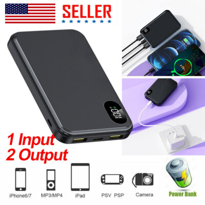 20000mAh Power Bank 22.5W PD Fast Charging Small Portable Charger For Cell Phone