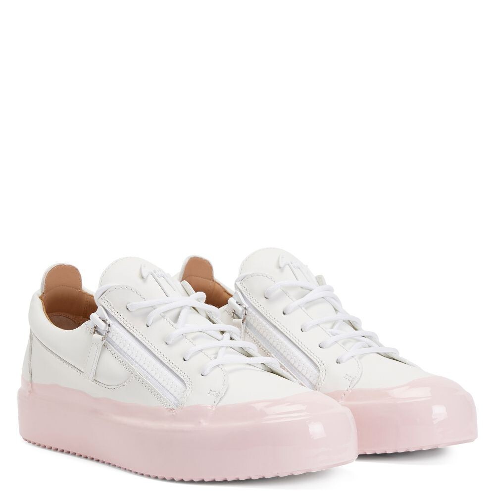 Pre-owned Giuseppe Zanotti Sneakers - Pink Frankie Match - Brand W/box - 7 Day Returns