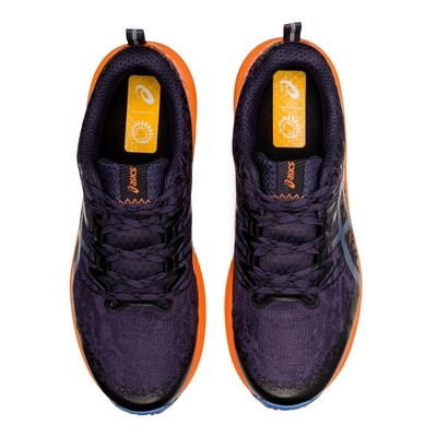 ASICS ASICS HERREN FUJI LITE 2 TRAIL TURNSCHUHE LAUFSCHUHE SNEAKER BLAU ORANGE