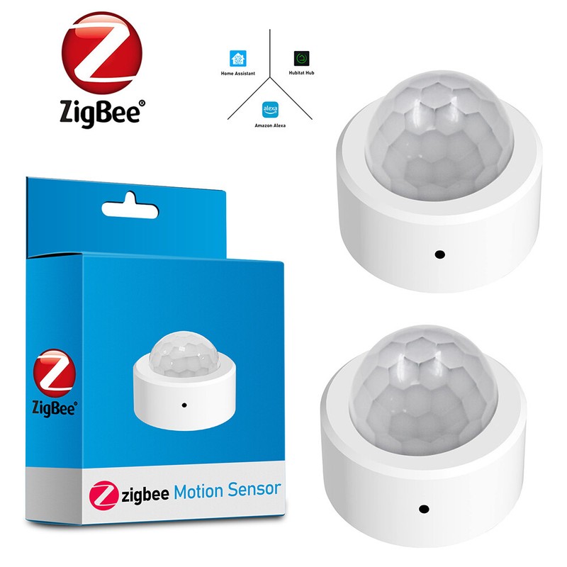 Zigbee Wireless Motion Sensor Detector for Alexa Smart Home Assistant