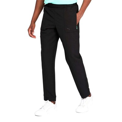 

Puma Pl Woven Cargo Pants Мужские черные повседневные спортивные штаны 598122-01, Черный, Puma Pl Woven Cargo Pants