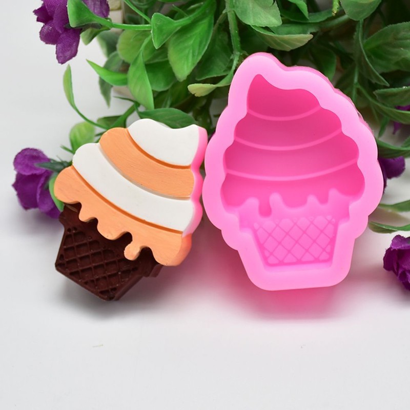Mini Ice Cream Cones Cake Decoration Mold Pudding Jelly Chocolate