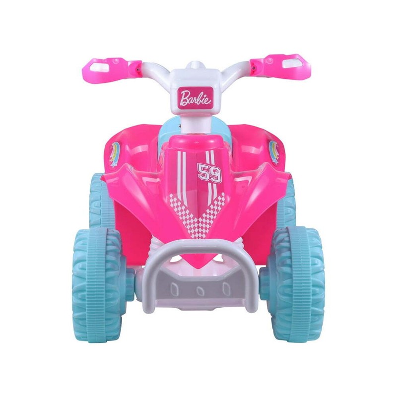 Licensed  6V Battery Powered Ride on ATV for Kids Ages 2-5 Years Old, Pink