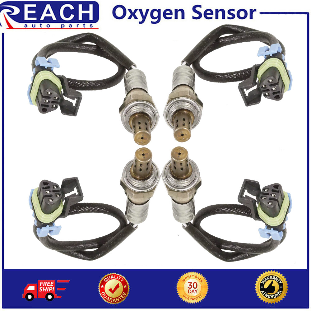 4pcs Up&Down Oxygen Sensor For 20092011 Buick Enclave 3.6L,2011 Buick