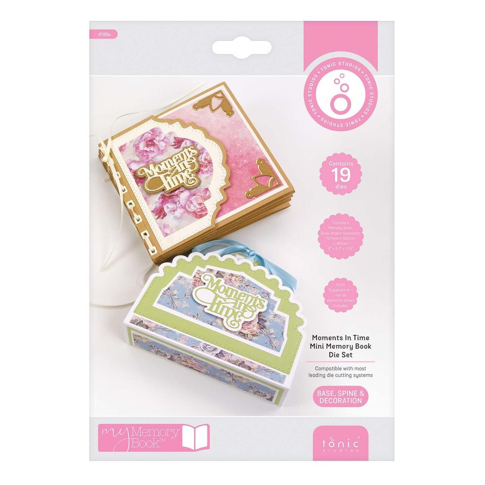 Tonic Studios Stanzschablone 6tlg. - Memory Book Sweet Recollections Half Cut