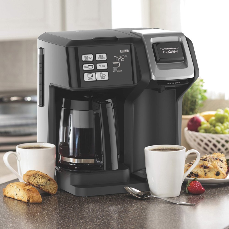 12 Cups Trio Coffee Maker Brew K-Cup Pod Single Serve Easy T