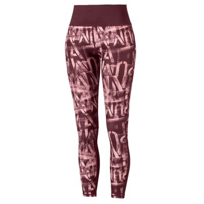 

Леггинсы Puma Studio 78 Graphic Womens Size  Athletic Casual 518279-01, Розовый, Puma Studio 78 Graphic Leggings