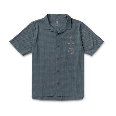Roark Bles Up Trail SS Woven