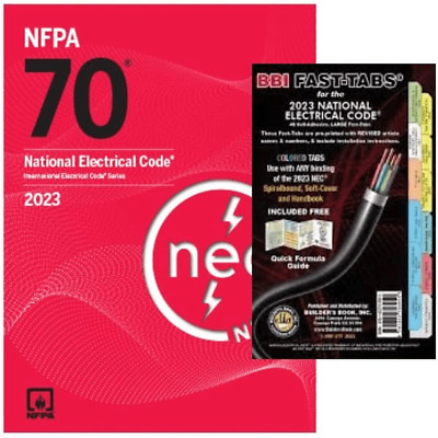 National Electrical Code, 2023 Edition with Tabs Paperback ISBN 978-1455930340