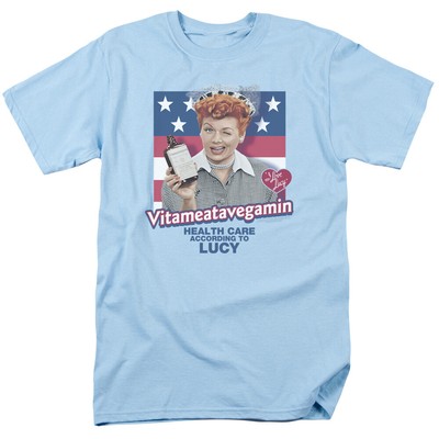 I LOVE LUCY HEALTH CARE Licensed Adult Men's Graphic Tee Shirt SM-3XL
