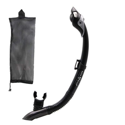 AQUA A DIVE SPORTS Dry Snorkel Easy Breath Diving Snorkel for Snorkeling Scub...