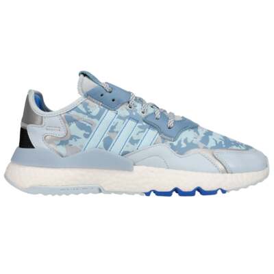 

adidas Nite Jogger Camo Женские синие кроссовки на шнуровке Повседневная обувь EH1292, Синий, adidas Nite Jogger Camo Lace Up