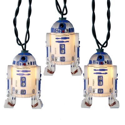 UL 10-Световой комплект гирлянд Star Wars R2D2