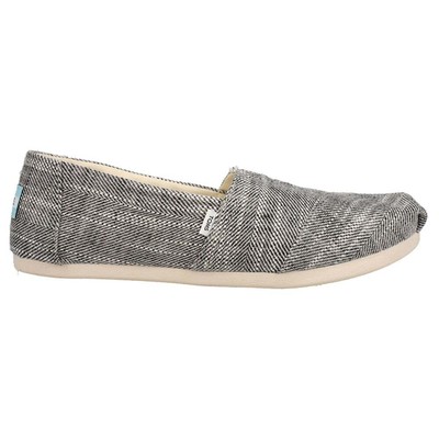 

TOMS Alpargata Woven Женские черные туфли на плоской подошве в стиле кэжуал 10017713T, Черный, TOMS Alpargata Woven Slip On