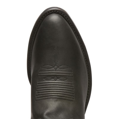 Pre-owned Tony Lama Segar 12" Round Toe Men's Boot In Black