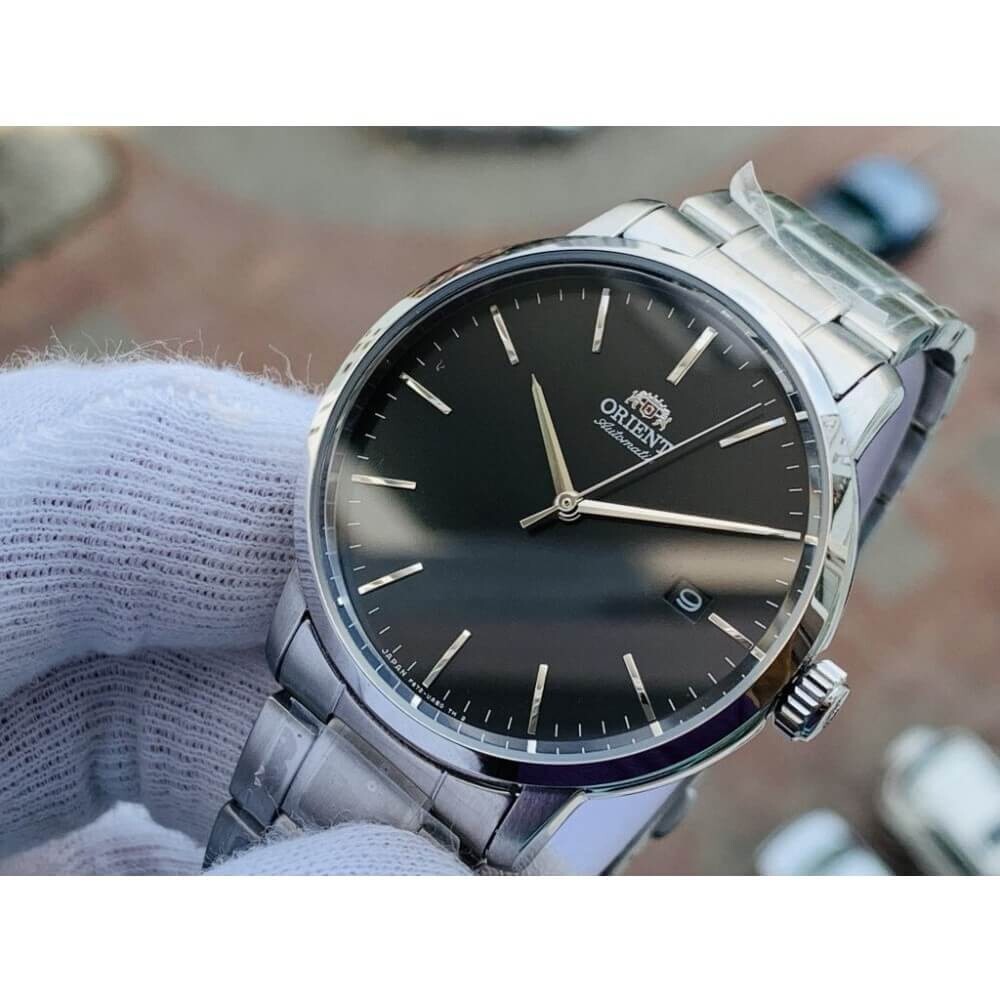 Pre-owned Orient Maestro Automatic Watch Black Dial Basic Date Ac0e01b Made In Japan