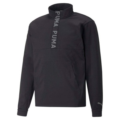 

Puma Fit Pwrfleece Mock Neck Long Sleeve Pullover Sweatshirt Mens Black Casual A, Черный, Puma Fit Pwrfleece Mock Neck Long Sleeve Pullover Sweatshirt