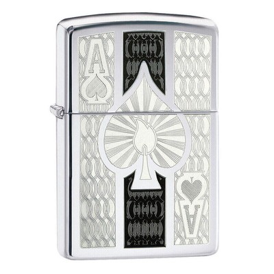 Zippo Refillable Windproof High Quality Durable Metal Constructed Ace Lighter