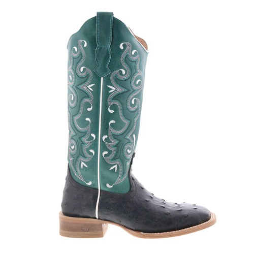 T.O.STANLEY WOMENS ANACONDA VERY RARE EXOTIC COWBOY BOOTS 6 B TALL