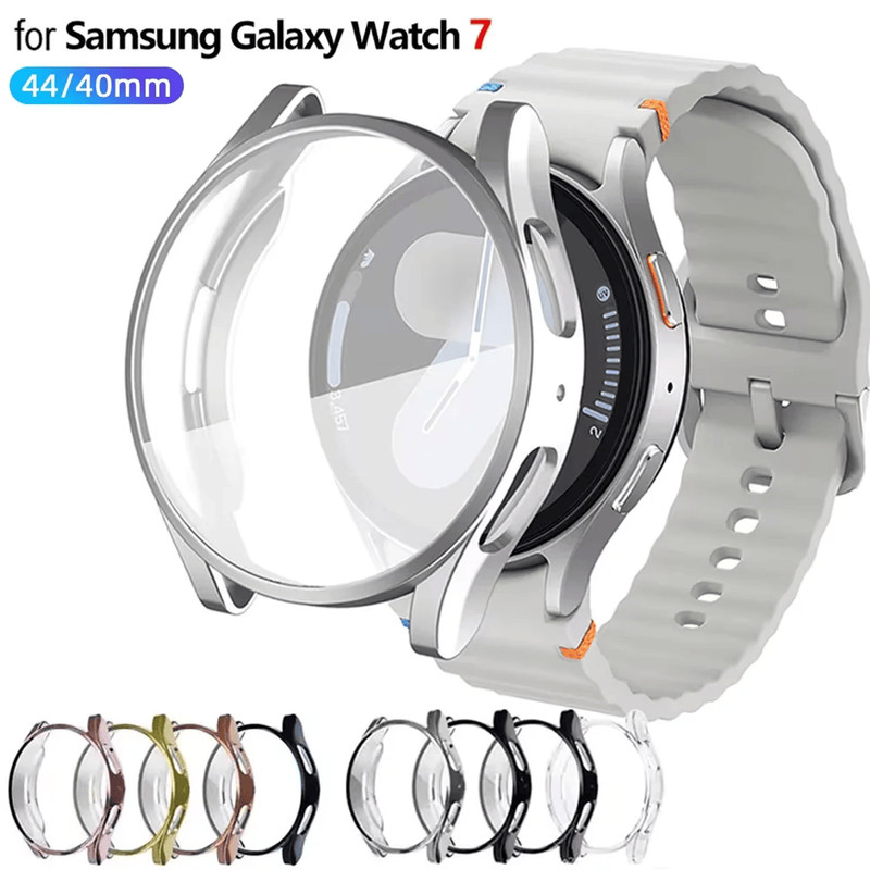 SchutzhÃ¼Lle Full Cover Case FÃ¼R Samsung Galaxy Watch7 40 / 44mm Screen Protector
