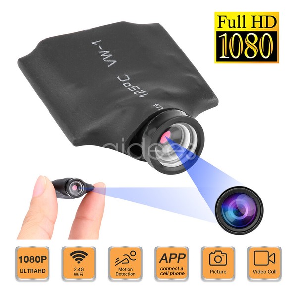 Portable Mini Camera Wifi IP Hidden Cam Home Security Nanny Recorder HD 1080P US - Image 26