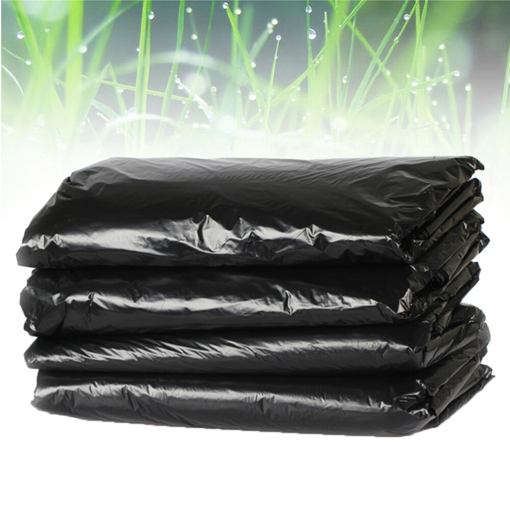 Download 50pcs/pack Large Trash Bags Thickened Eco-friendly Garbage ...
