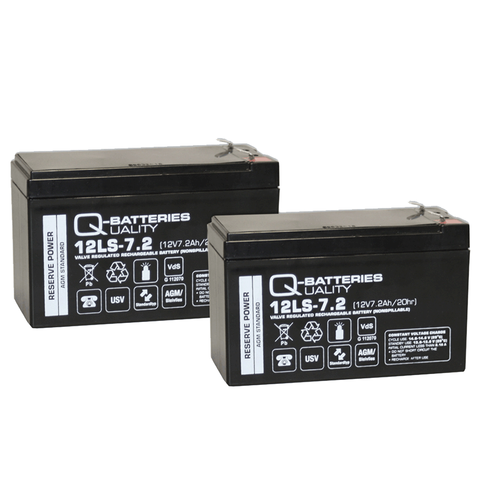 Ersatzakku für APC Smart-UPS 750/ Pro 900 RBC123/ Markenakku mit VdS