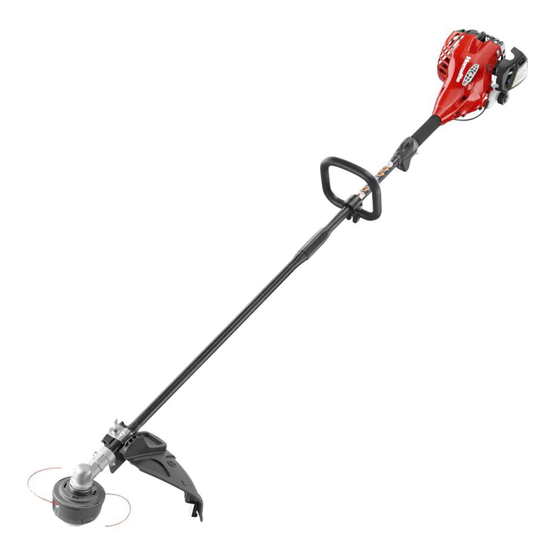 Straight Shaft Gas Trimmer 2-Cycle 26 CC Weedeater Lightweight Adjustable Handle