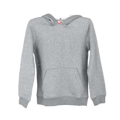 Puma Pullover Hoodie Youth Girls Серая повседневная верхняя одежда 835434-02-Y