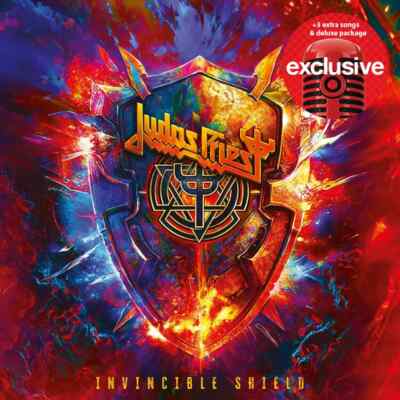 Judas Priest - Invincible Shield CD (Deluxe) - NEW