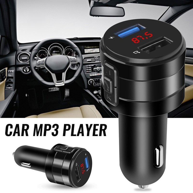 Car Mp3 Music Player 2 Usb Port Charge