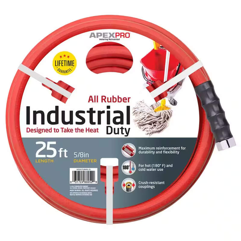 Red Heavy Duty Rubber Flexible Industrial