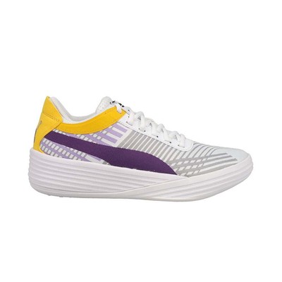 

Puma Clyde AllPro Basketball Youth Boys Белые кроссовки Спортивная обувь 194367-10, Белый, Puma Clyde AllPro Basketball Youth