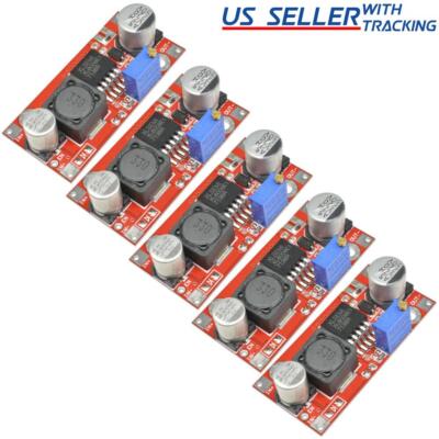 5pcs XL6009 32W 4A DC Boost Adjustable Voltage Converter Step Up Power Module