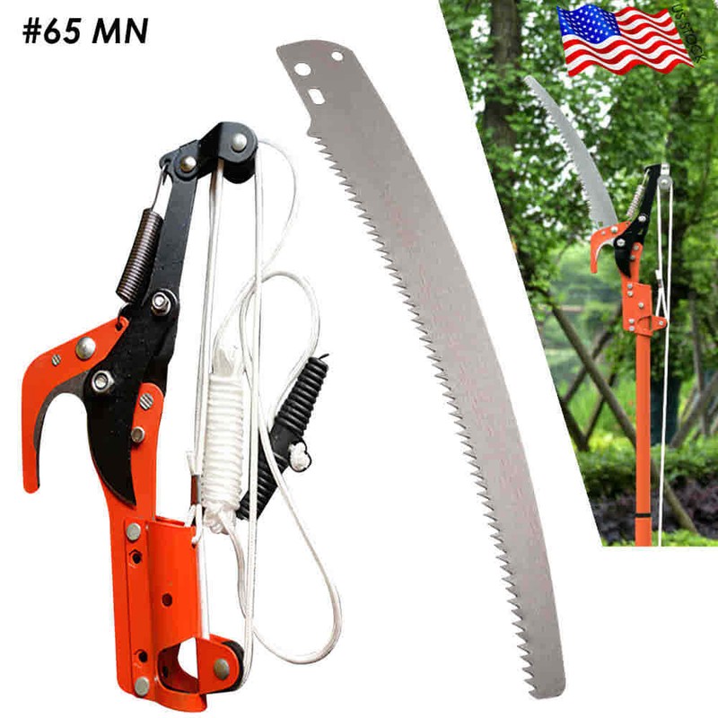Long Tree Pruner Sharp Garden Pruning Shear Tree Trimmer Saw Telescopic Cutter