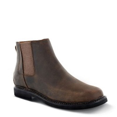 Мужские ботинки Apex Logan Chelsea Boot 14 3E US — коричневые