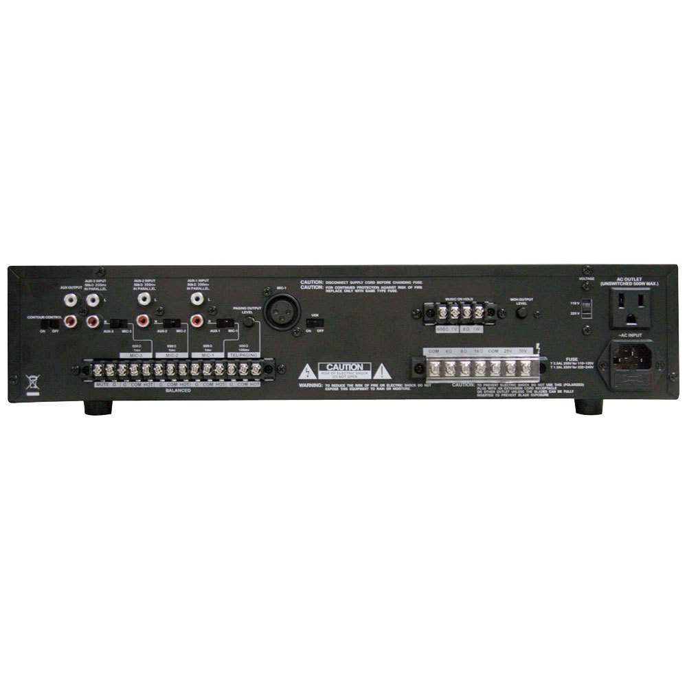Pyle PCM60A 100 Watt Power Amplifier w/25 & 70 Volt Output 68888896887