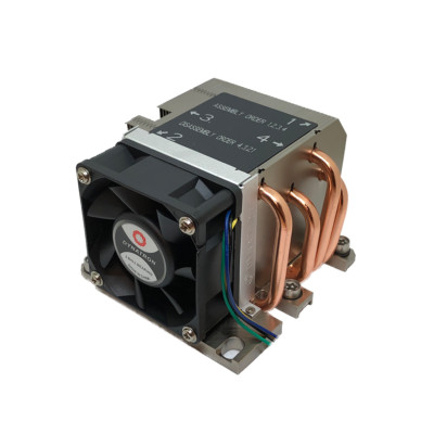 Dynatron B13 Intel Socket FCLGA3647 Square ILM 60x60x25mm PWM Fan Heatsink