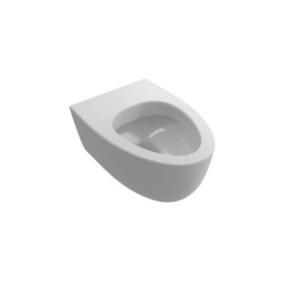 Bocchi Toilet Bowls 13.5''H Milano Wall-Hung Elongated Chip Resistant In White