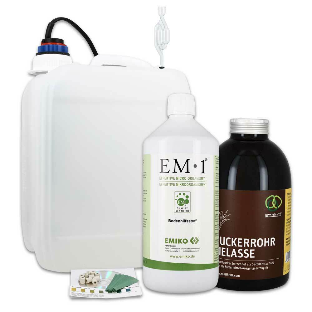 Fermenter-Einsteigerset mit 5 L Fermenter + Urlösung EM 1