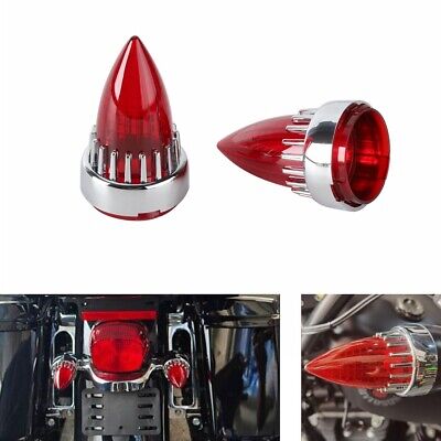 For Harley Touring Dyna Softail Turn Signal Light Lens & Bezels P/N #68973-00