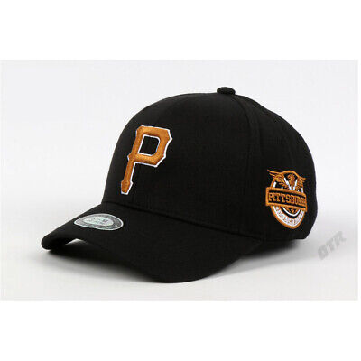 Unisex Mens Boys Pittsburgh Baseball Cap Initial P Spandex Stretch Fit Hats