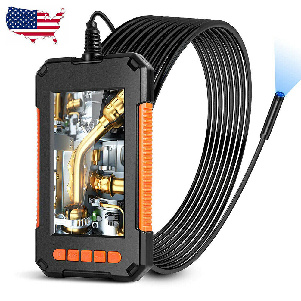 Industrial Endoscope 1080P HD 4.3'' Screen Borescope ...