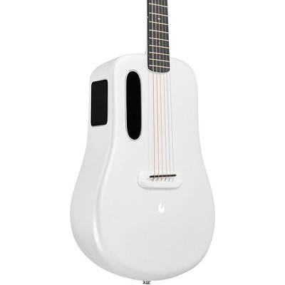 LAVA MUSIC ME 3 38'' Acoustic-Electric Guitar With Space Bag White