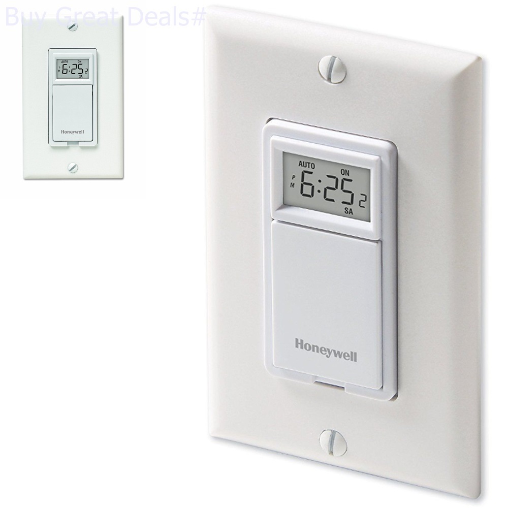 New Honeywell Digital Programmable Electric Light Indoor Wall Timer