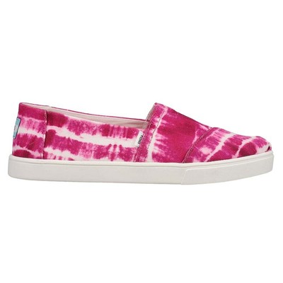

Женские розовые кроссовки без шнуровки TOMS Alpargata Cupsole TieDye 1001786, Розовый, TOMS Alpargata Cupsole TieDye Slip On