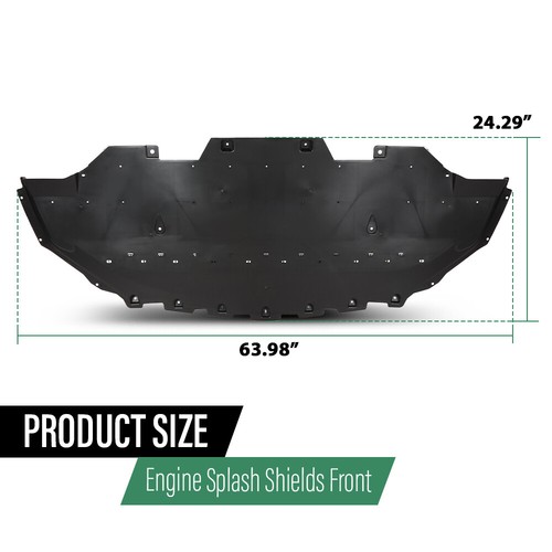 Fit For 2018-2022 Ford Mustang Front Engine Splash Shield Guard Under Cover