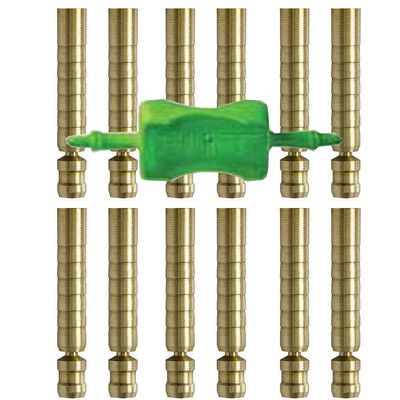 Easton Inserts HIT Brass 75-50gr fits FMJ Arrows 12pk +Insert Tool 324878 #15158