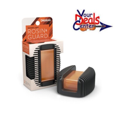 D Addario Rosin Guard with D Addario Natural Light Rosin