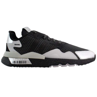 

Adidas Nite Jogger Мужские кроссовки Размер 6 D Повседневная обувь EF5407, Черный, adidas Nite Jogger